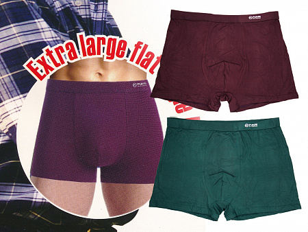 Трусы боксеры мужские (большие размеры) FUKAI