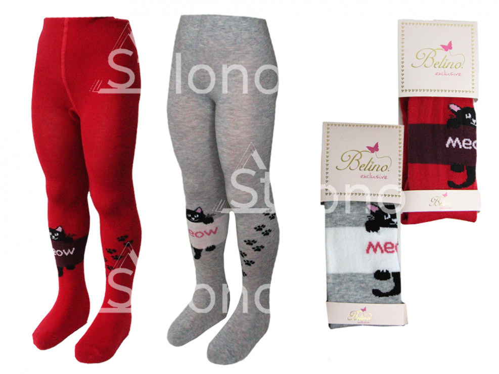 Колготки для девочки с рисунком  BELINO 307000 K