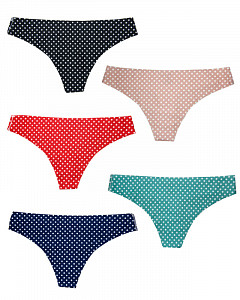 Женские бесшовные трусы стринги  MISS BRAVE